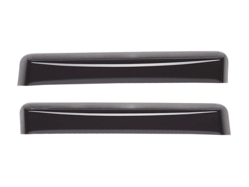 WeatherTech 09-13 Subaru Forester Rear Side Window Deflectors - Dark Smoke