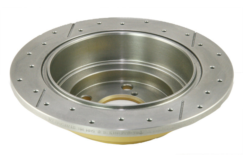 DBA 02-06 WRX / 98-07 Impreza 2.5L RS Rear Drilled & Slotted Street Series Rotor