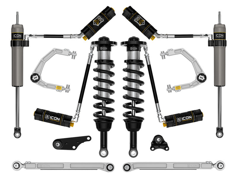 ICON 2024+ Toyota Tacoma 1.25in-3in Stage 8 Suspension System Billet
