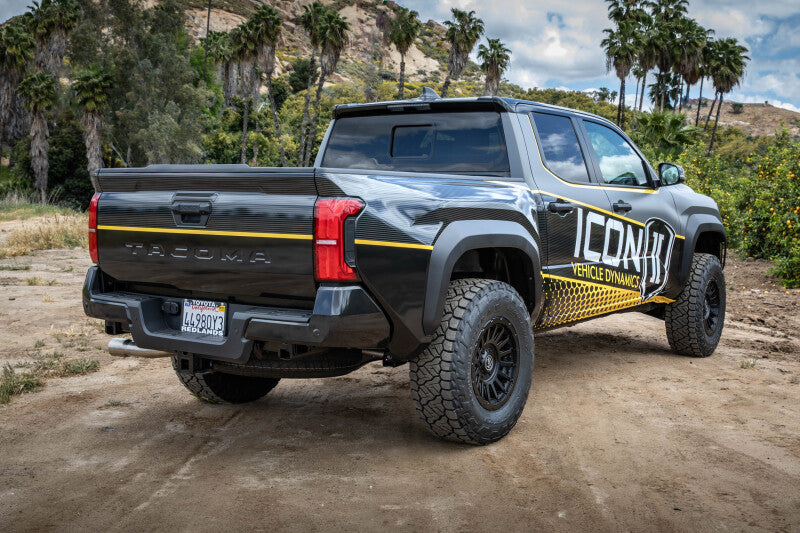 ICON 24 Tacoma 1.25-3in Stage 4 Suspension System Tubular Overland Rear Coils