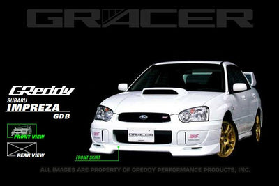 GReddy 04+ WRX &amp; STi Front Lip Spoiler