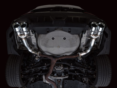 AWE Tuning 22-25 Subaru VB WRX Track Edition Axle-Back Exhaust - Chrome Silver Tips