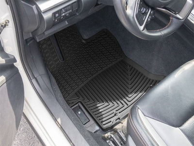 WeatherTech 18-23 Subaru Crosstrek 1st Row Front All-Weather Floor Mats - Black