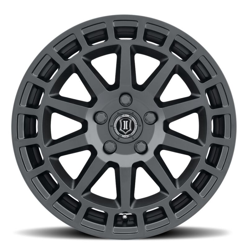 ICON Journey 17x8 / 5x100 / 38 mm / 6in BS Satin Black Wheel