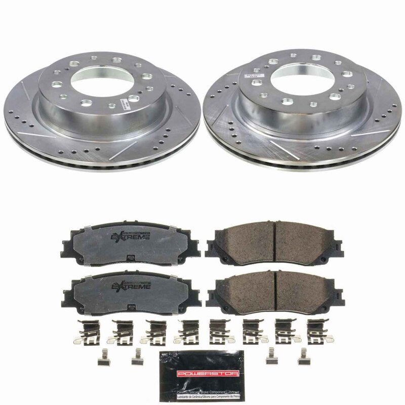 Power Stop 24-25 Toyota Tacoma Rear Z36 Truck & Tow Brake Kit