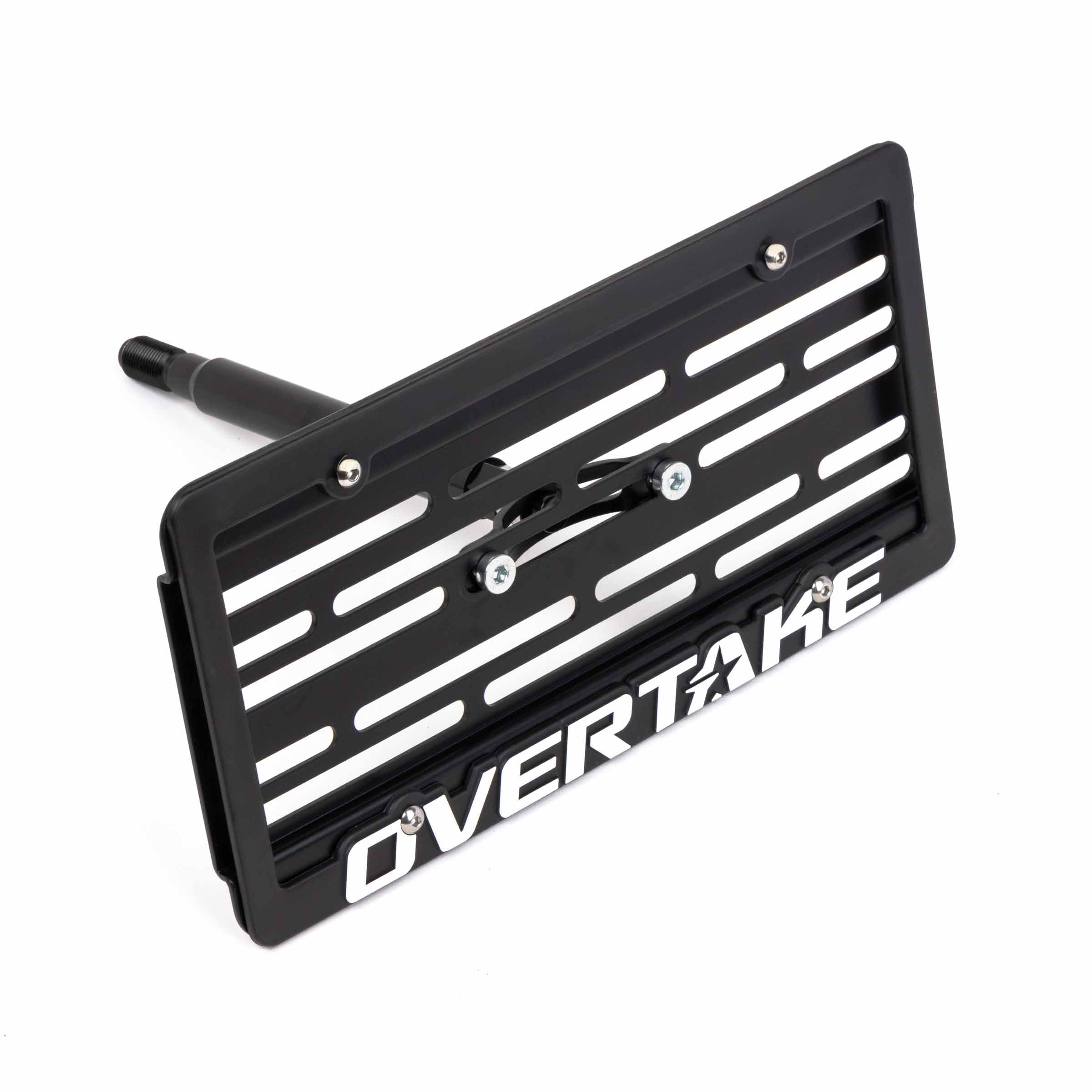 Overtake MaxxAdjust License Plate Relocation Kit - Subaru 15-17 WRX / STi, 12-16 Impreza / Crosstrek