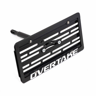 Overtake MaxxAdjust License Plate Relocation Kit - Subaru 08-14 WRX / STI, 05-09 Legacy, 08-11 Impreza