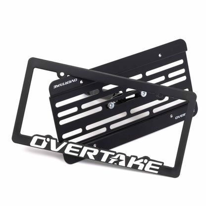 Overtake MaxxAdjust License Plate Relocation Kit - Subaru 08-14 WRX / STI, 05-09 Legacy, 08-11 Impreza