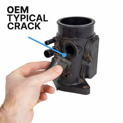 Overtake Aluminum Turbo Inlet - Subaru 15-21 WRX, 14-18 FXT