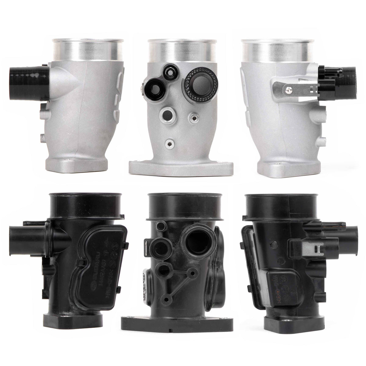 OVERTAKE Aluminum Turbo Inlet - Subaru 2015-2021 WRX, 2014-2018 Forester XT