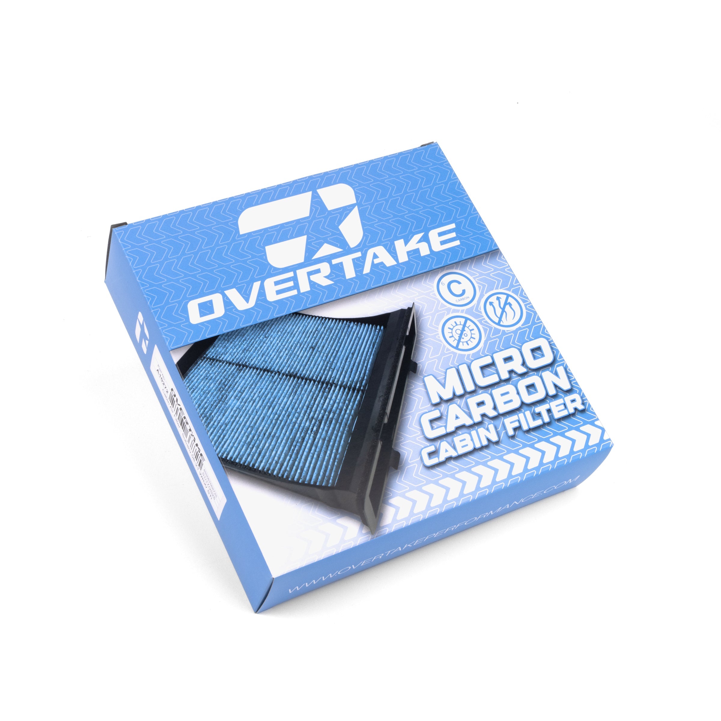 Overtake Micro Carbon Cabin Air Filter - Subaru 08-21 WRX/STi