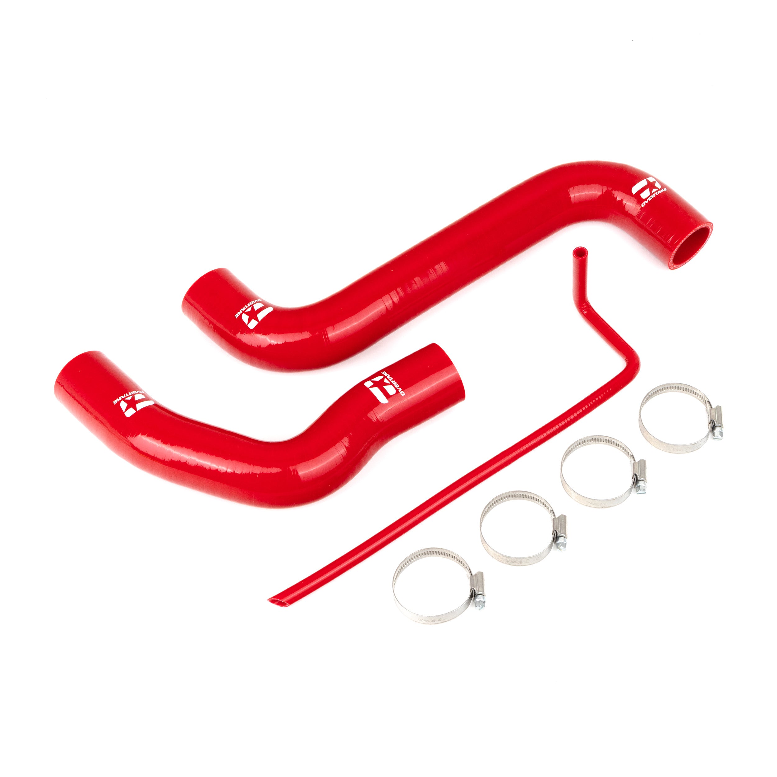 OVERTAKE Radiator Hose Kit - Subaru 2013-2017 Crosstrek, 2012-2016 Impreza, 2011-2018 Forester