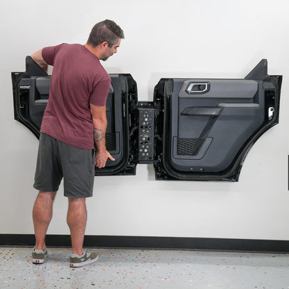 IAG EZ-Guide Door Storage System Kit 2021+ Ford Bronco 4DR - Front & Rear Doors