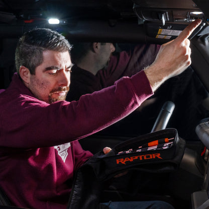 IAG 4PC Interior LED Dome Light Kit V2 With Harness For 2021+ Ford Bronco 4 Door Hardtop Only (Includes Brackets)