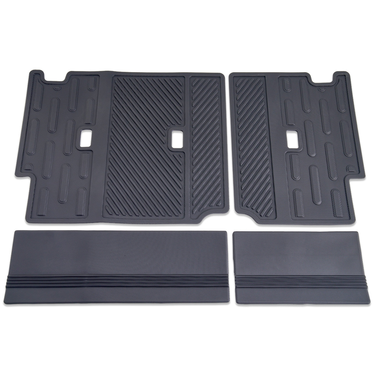 IAG I-Line 4PC Molded Rear Seat Protector Mats For 2021-24 Ford Bronco Four Door
