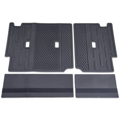 IAG I-Line 4PC Molded Rear Seat Protector Mats For 2021-24 Ford Bronco Four Door