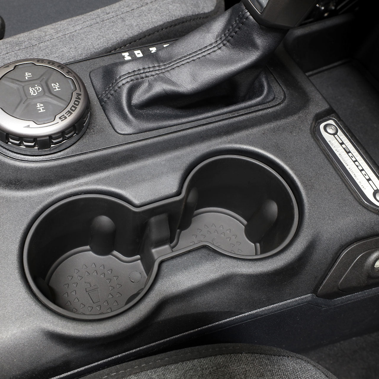 IAG I-Line TPE Cup Holder Insert For 2021+ Ford Bronco