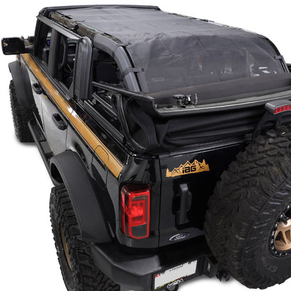 IAG I-Line Sunshade Fully Covered Mesh For 2021+ Ford Bronco Four Door