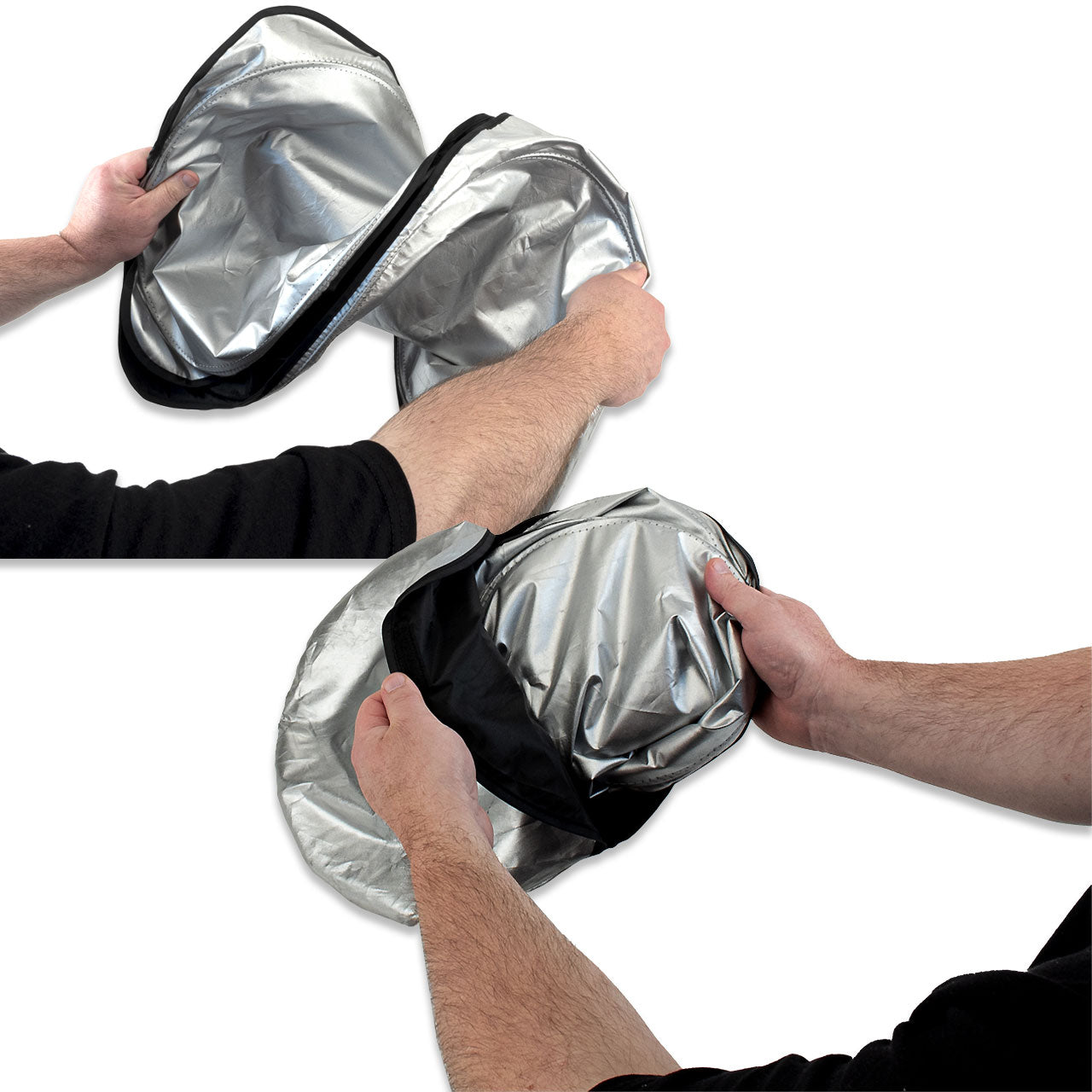 IAG I-Line Windshield Reflective Sunshade Foldable Double Circle For 2021+ Ford Bronco