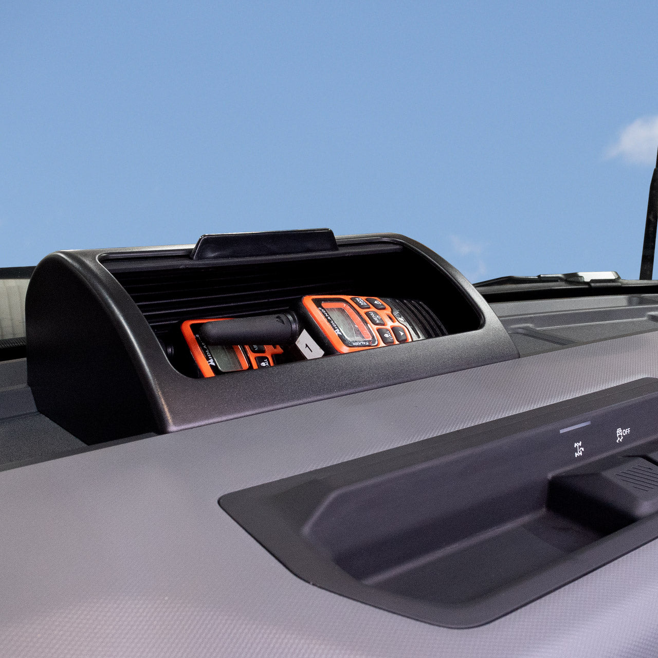 IAG I-Line Dash Organizer With Accordion Door For 2021+ Ford Bronco