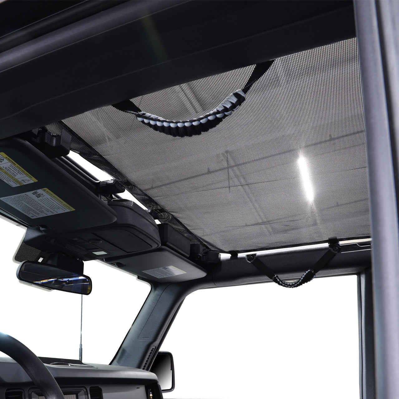 IAG I-Line Sunshade Top Only Mesh With Hook And Magnet 2021+ Ford Bronco Four Door