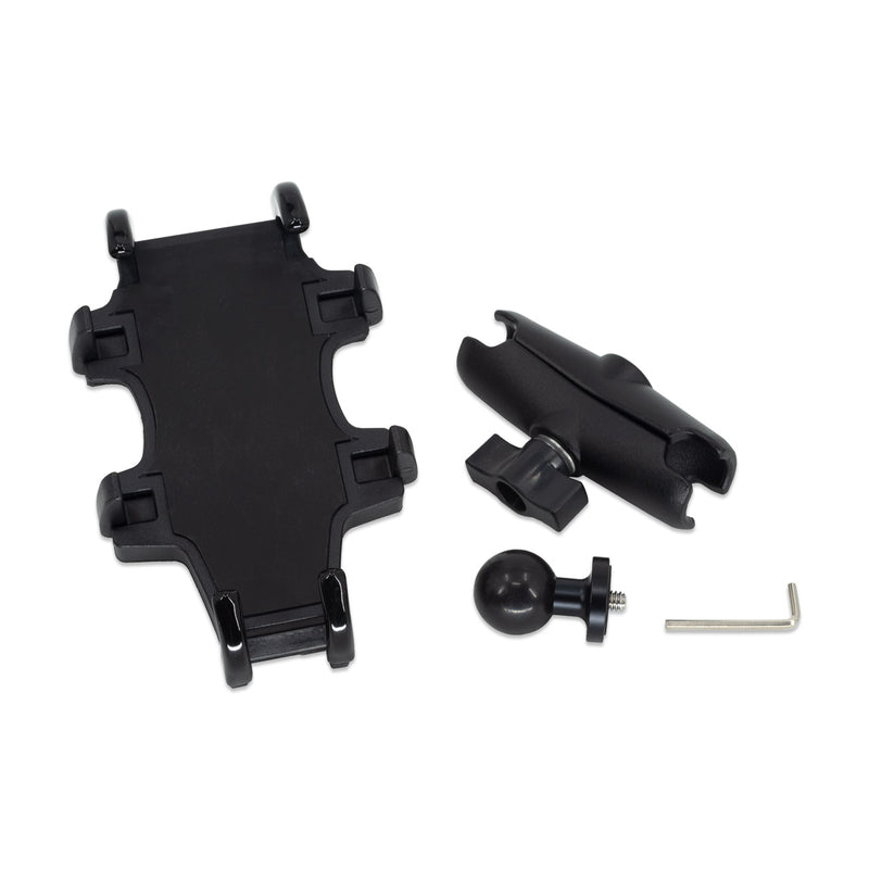 IAG I-Line Cell Phone Mount With Ball Adapter For Dash Rail Systems
