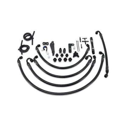 IAG PTFE Fuel Line Kit 08-14 WRX 08-21 STI (Ethanol Safe) Compatible With V3 IAG TGV