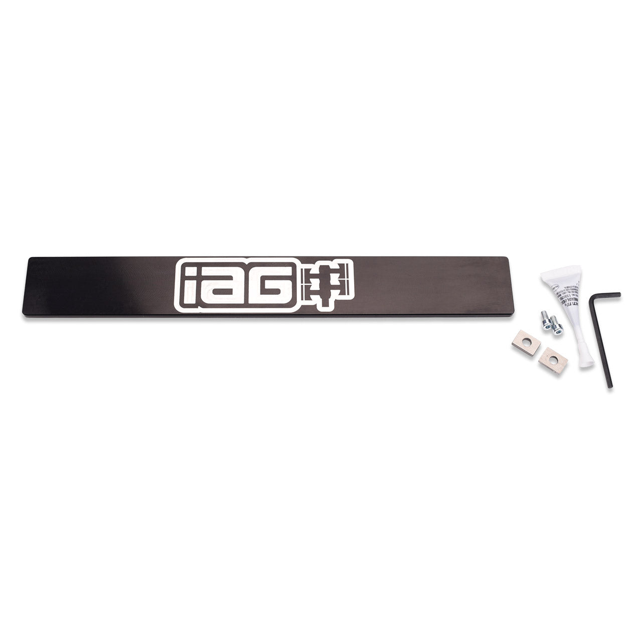 IAG Stealth Mount Tag Delete For 2008-14 Subaru WRX And STI (Black Finish).