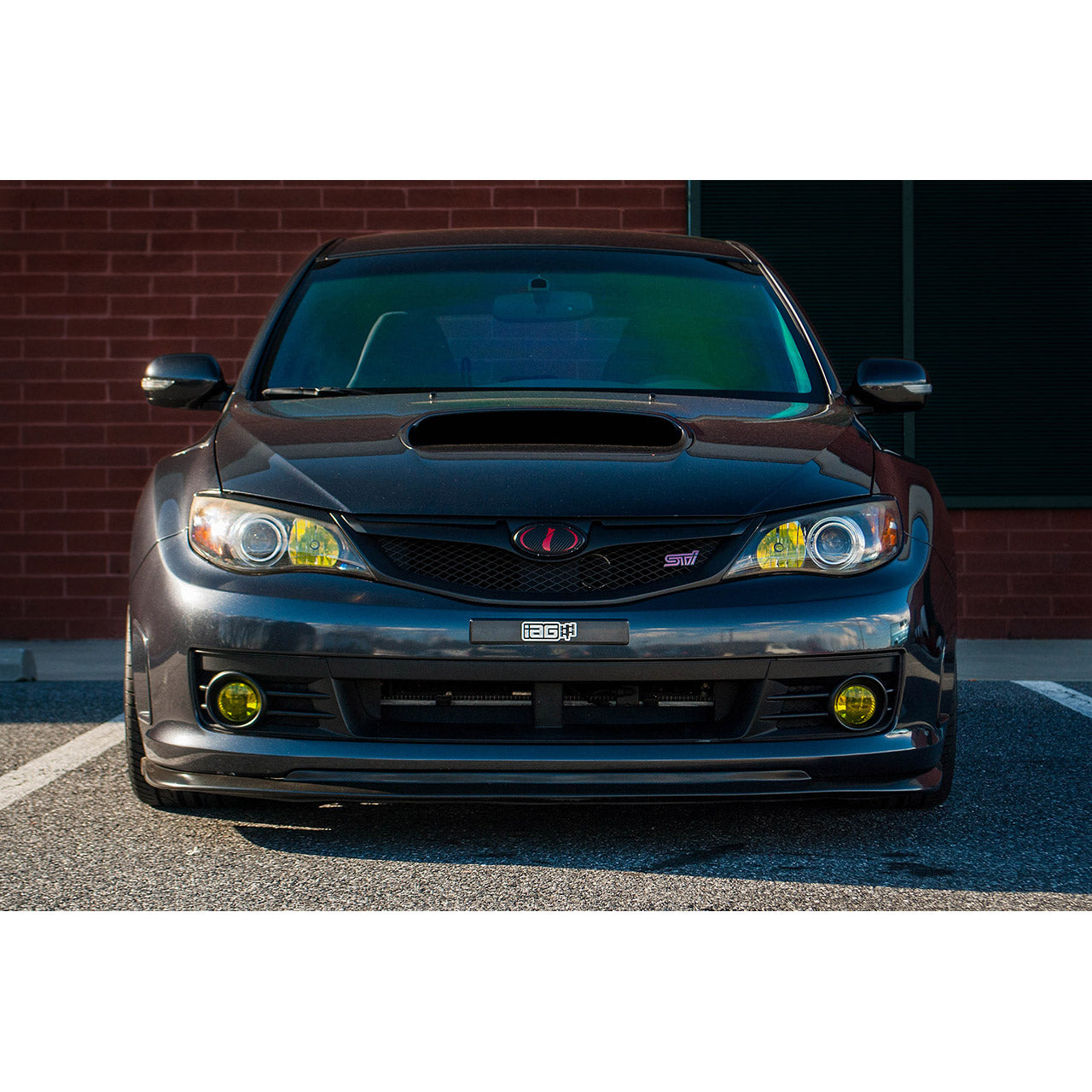 IAG Stealth Mount Tag Delete For 2008-14 Subaru WRX And STI (Black Finish).