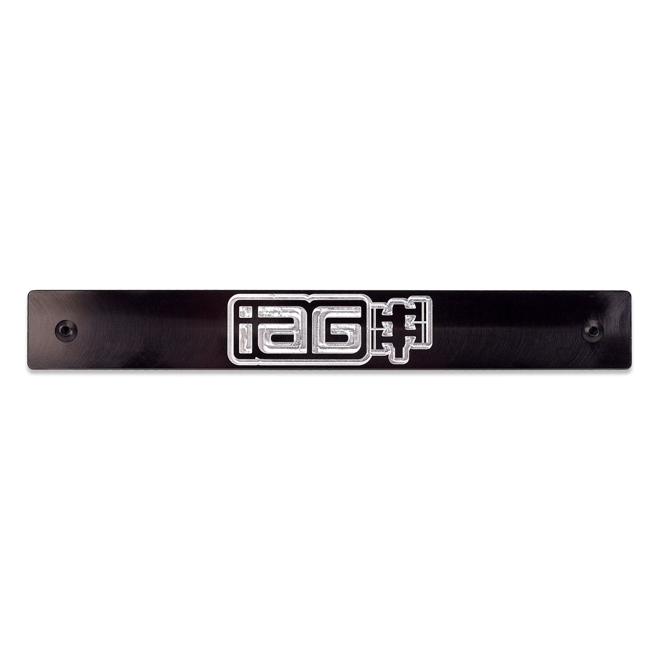 IAG Standard Mount Tag Delete For 2015-21 Subaru WRX And STI (Black Finish).