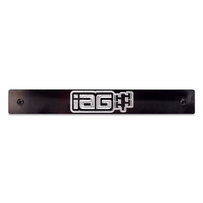 IAG Standard Mount Tag Delete For 2015-21 Subaru WRX And STI (Black Finish).