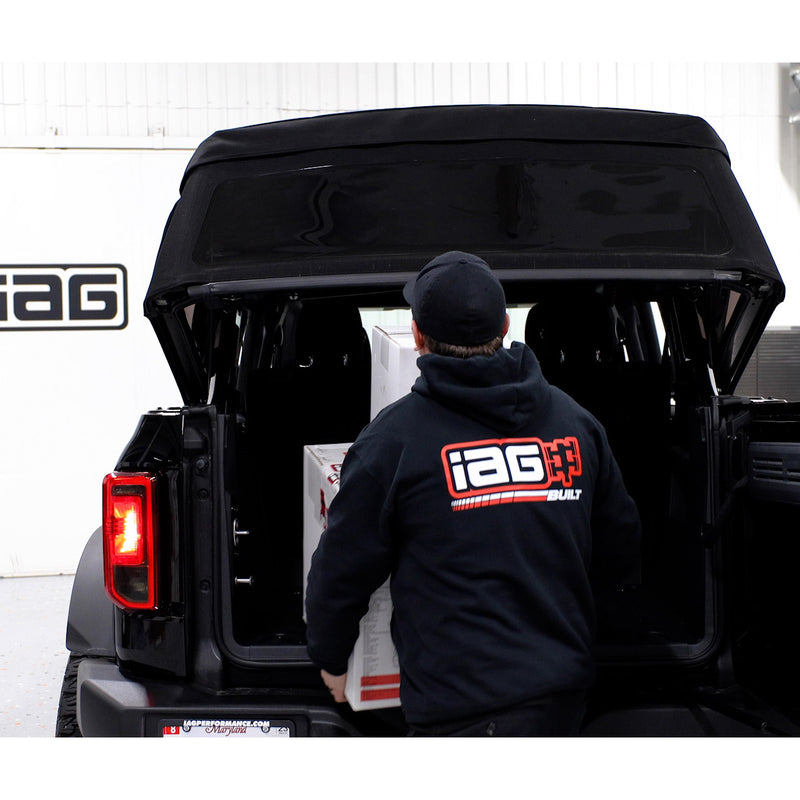 IAG Performance V2 EZ-Lift Soft Top Assist System For 2021 + Ford Bronco 4 Door Soft Top