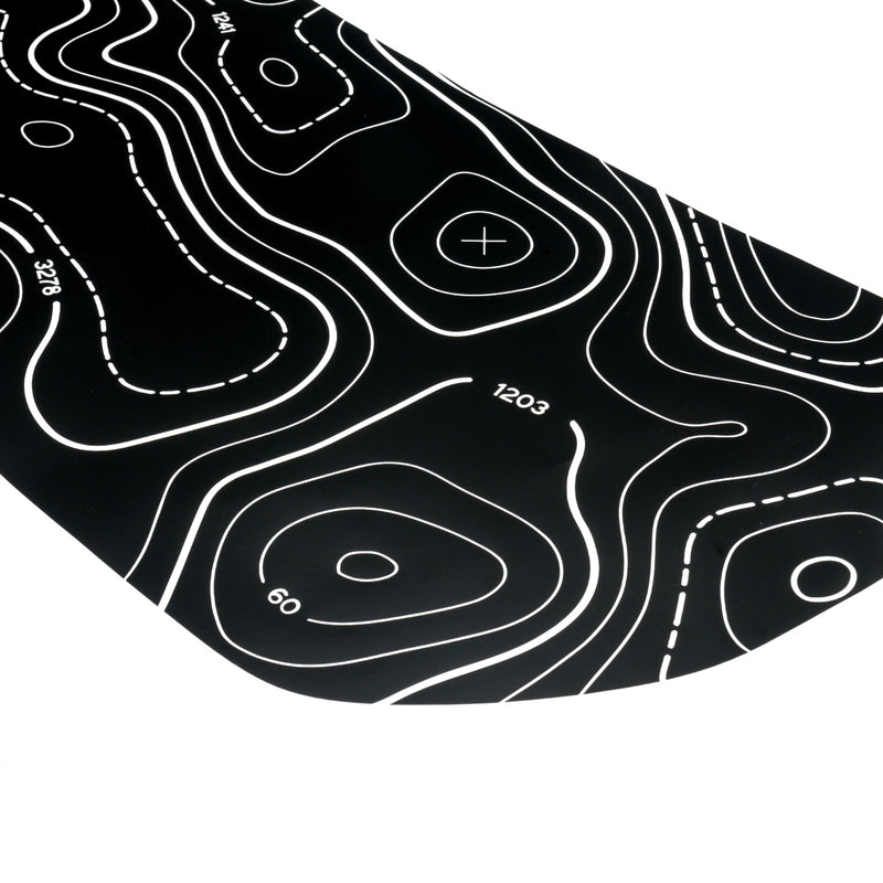 IAG Off-Road Front Hood Graphic - Topograph Design For 2021+ Ford Bronco
