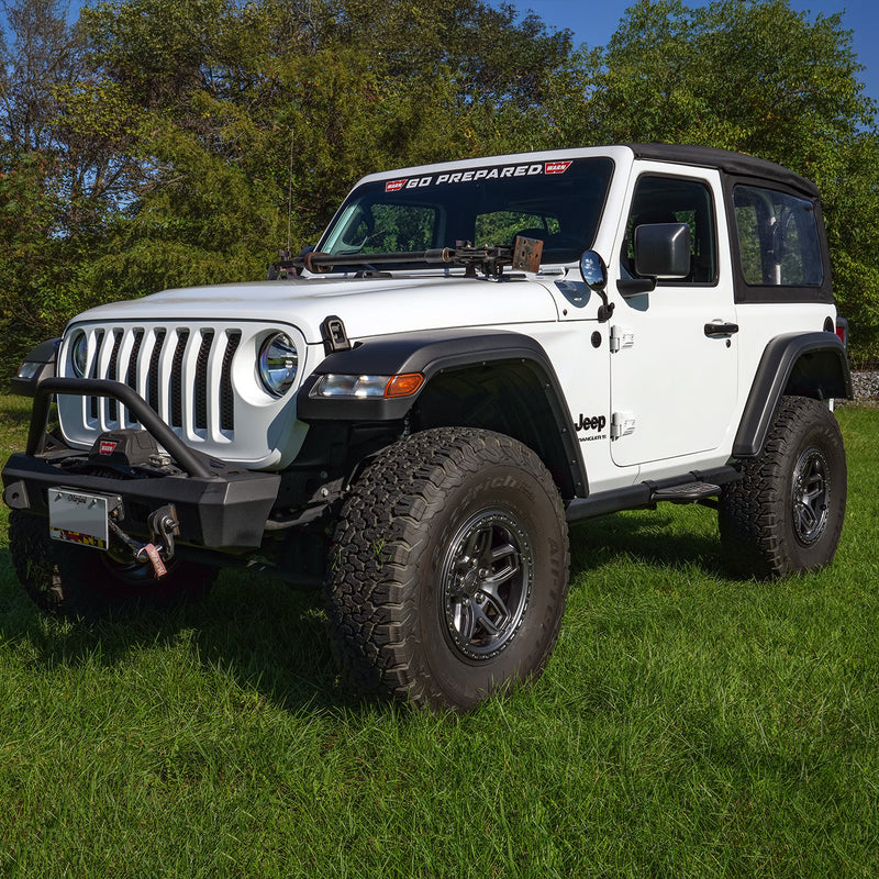IAG EZ-Step Add On (1 Pair) For 2018+ Jeep Wrangler 2 Door - Red