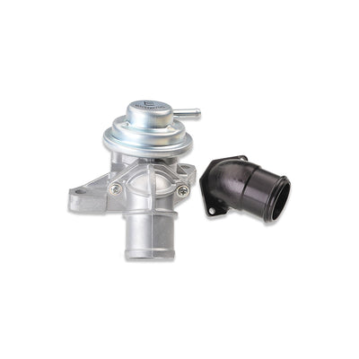 IAG Replacement Blow Off Valve Elbow For 2002-07 WRX 2004-21 STI (Black Finish).