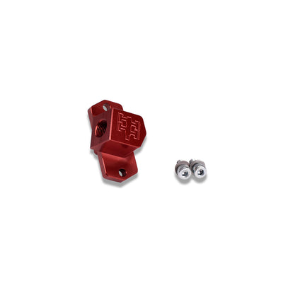 IAG MAP Sensor Adapter For 2002-07 Subaru WRX 04-21 STI 04-08 FXT - (Red Finish).