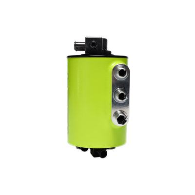 IAG V3 Street Series Air / Oil Separator (AOS) For 2008-14 WRX & 2008-21 STI - Neon Yellow Finish