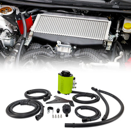IAG Air Oil Separator AOS For 2022 + WRX Neon Yellow