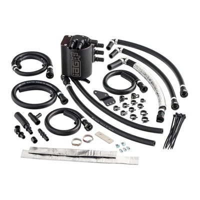 IAG Air Oil Separator AOS For 08-14 WRX 08-21 STI 09-13 FXT 05-09 LGT & OBXT -Black