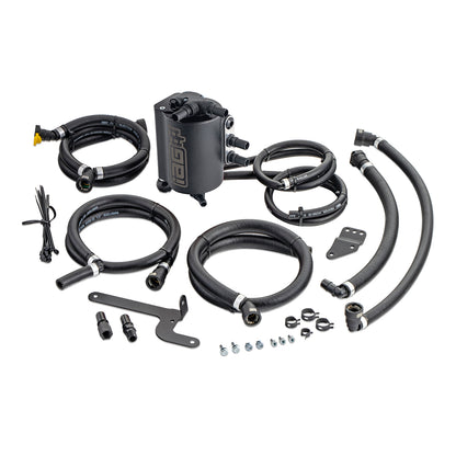 IAG  Air Oil Separator AOS For 15-21 WRX 14-18 FXT Black