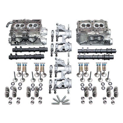 IAG 950 CNC Ported Race S20 Cylinder Heads Package W/ Combustion Mod & GSC S2 Cams & Kelford Bucket Lifters For 02-05 WRX
