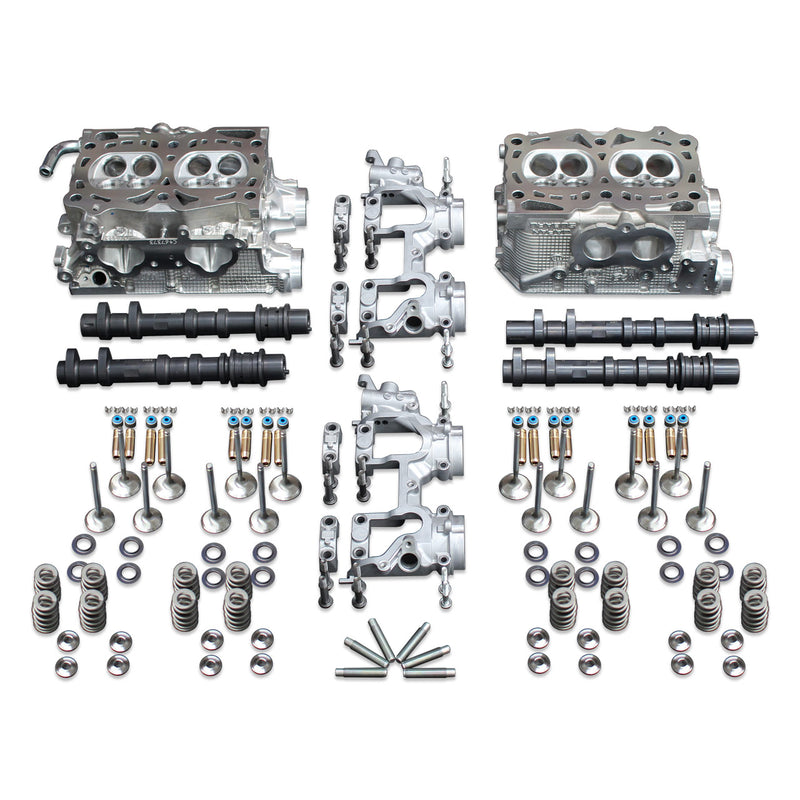 IAG 950 CNC Ported Race S20 Cylinder Heads Package W/ GSC S2 Cams & Kelford Bucket Lifters For 02-05 WRX