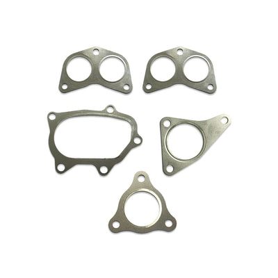 Subaru Stainless Steel Exhaust Gasket Set (5 Piece) For 3-Bolt Uppipe