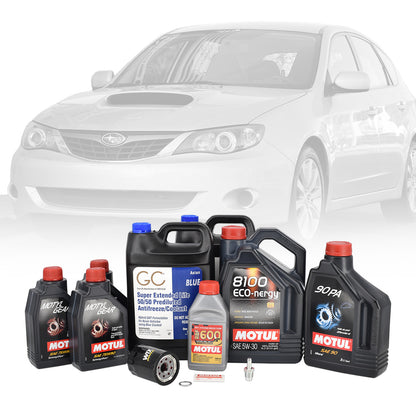 IAG 30K/90K OE Engine Service Package With Metal PCV Valve For 2008-14 Subaru WRX