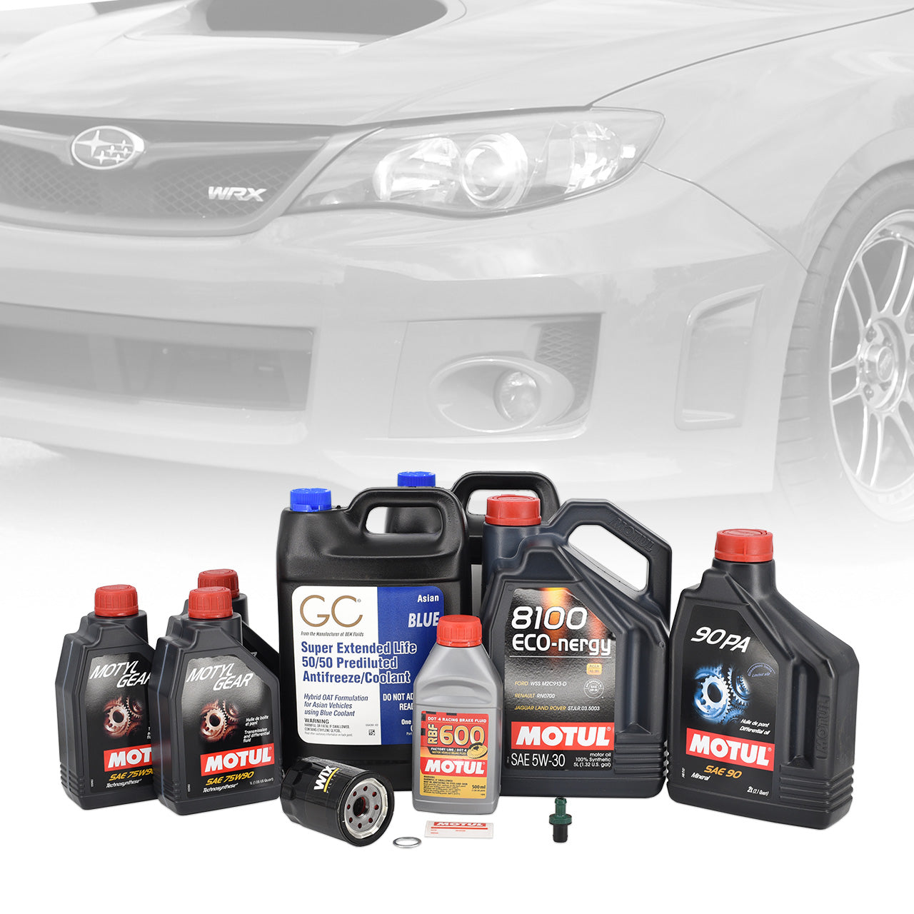 IAG 30K/90K OE Engine Service Package With Plastic Valve For 2008-14 Subaru WRX