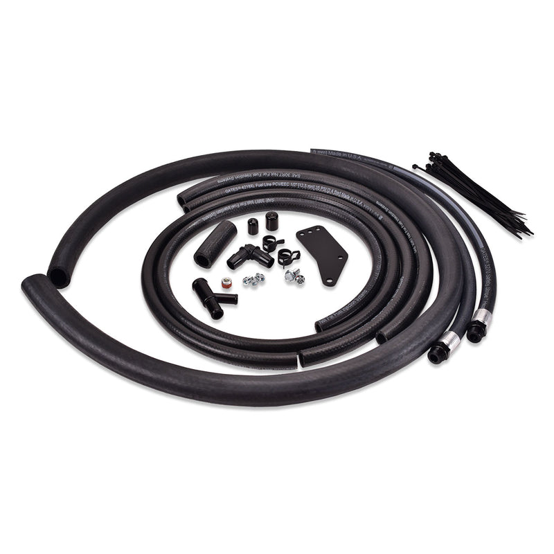IAG V2 Competition Series AOS Replacement Hose Line And Hardware Install Kit For 06-07 WRX 04-07 STI.