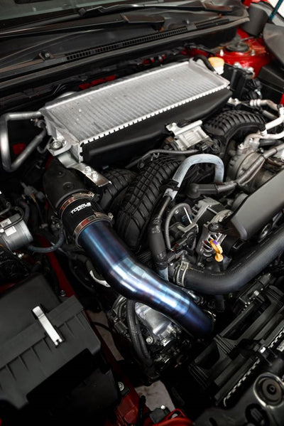 Torque Solution Titanium Top Mount Charge Pipe: Subaru WRX 22+ / Ascent 19-23 / Outback XT 20+