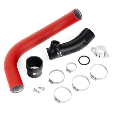 Overtake charge pipe kit for 2015-2021 Subaru WRX in Red powder coat 