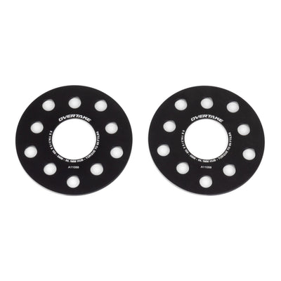 OVERTAKE Wheel Spacers - Pair - 5mm 5x114.3 / 5x100 - Subaru 2002-2026 WRX, 2004-2021 STI, and more