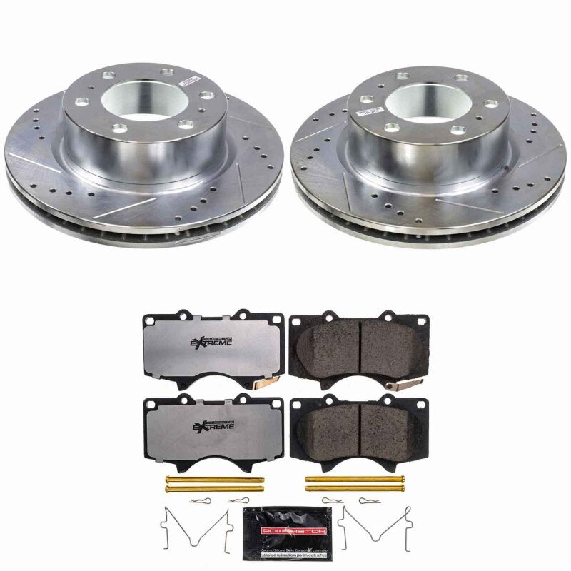 Power Stop 24-25 Toyota Tacoma Front Z36 Truck & Tow Brake Kit